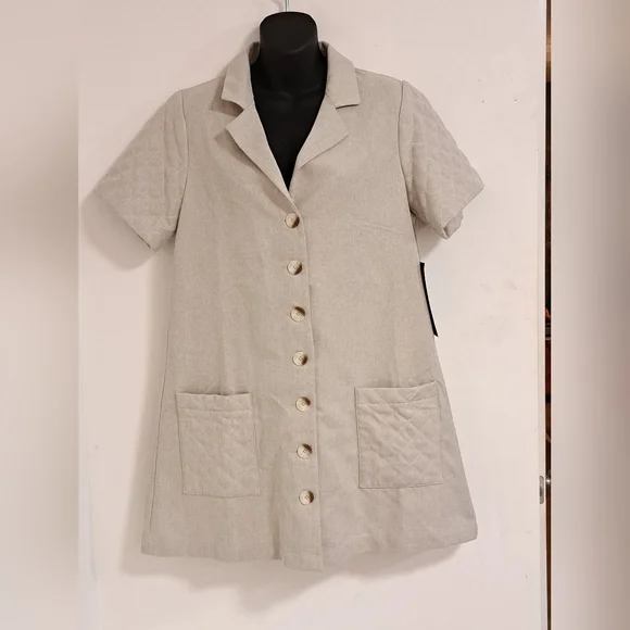 Tuckernuck Summer Sands Townes Shirt Dress Button Down NWT Misses Small - Picture 2 of 16